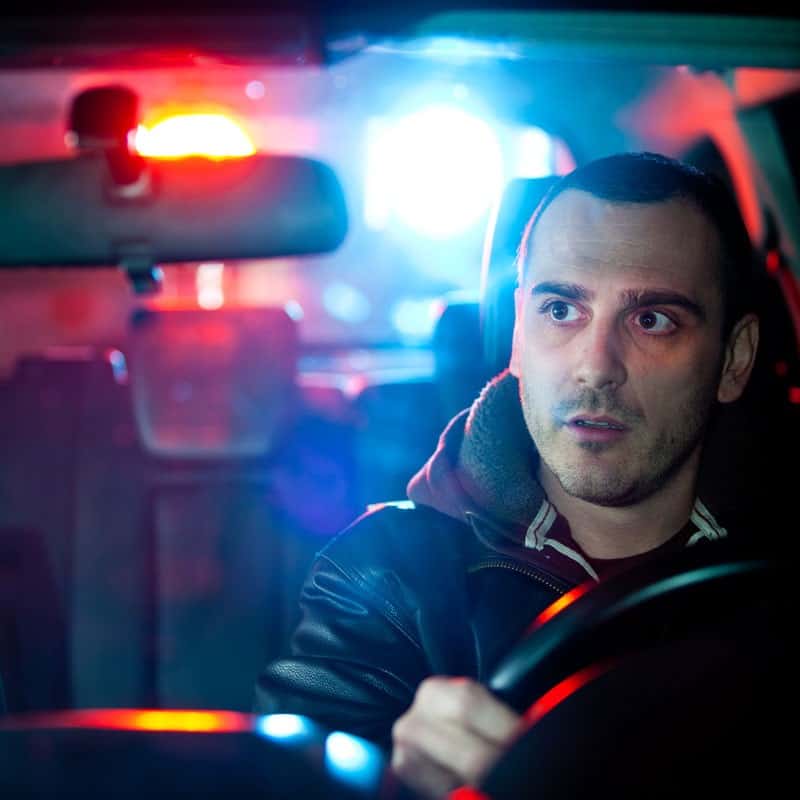 drug driver pulled by police